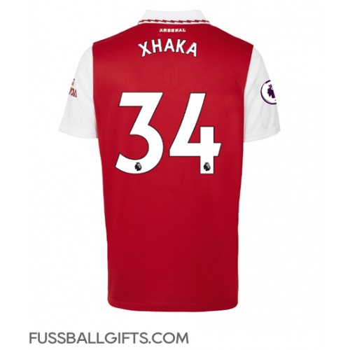 Arsenal Granit Xhaka #34 Fußballbekleidung Heimtrikot 2022-23 Kurzarm